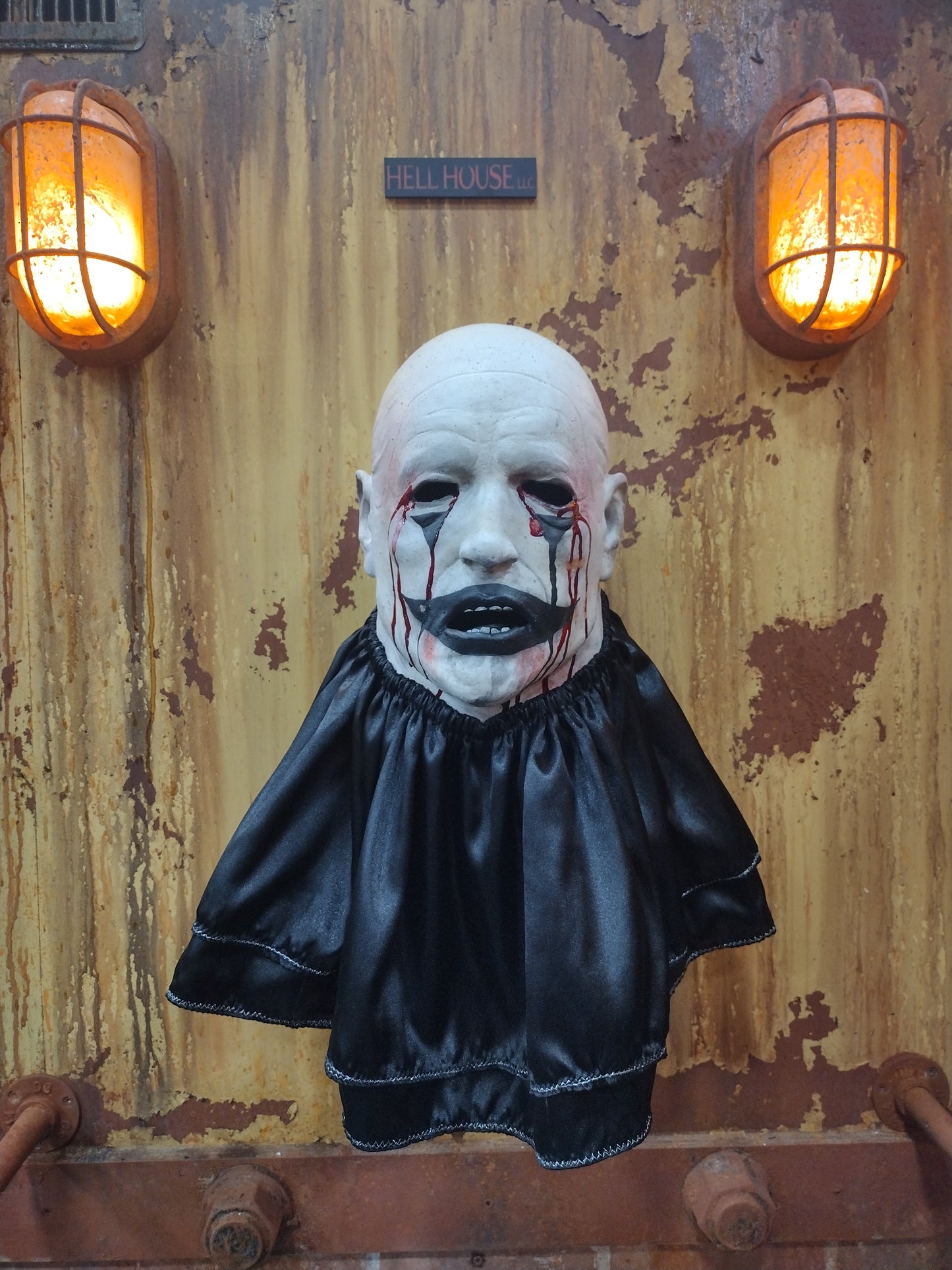 Andrew Tully Mask (Artist Rendition) W/COA