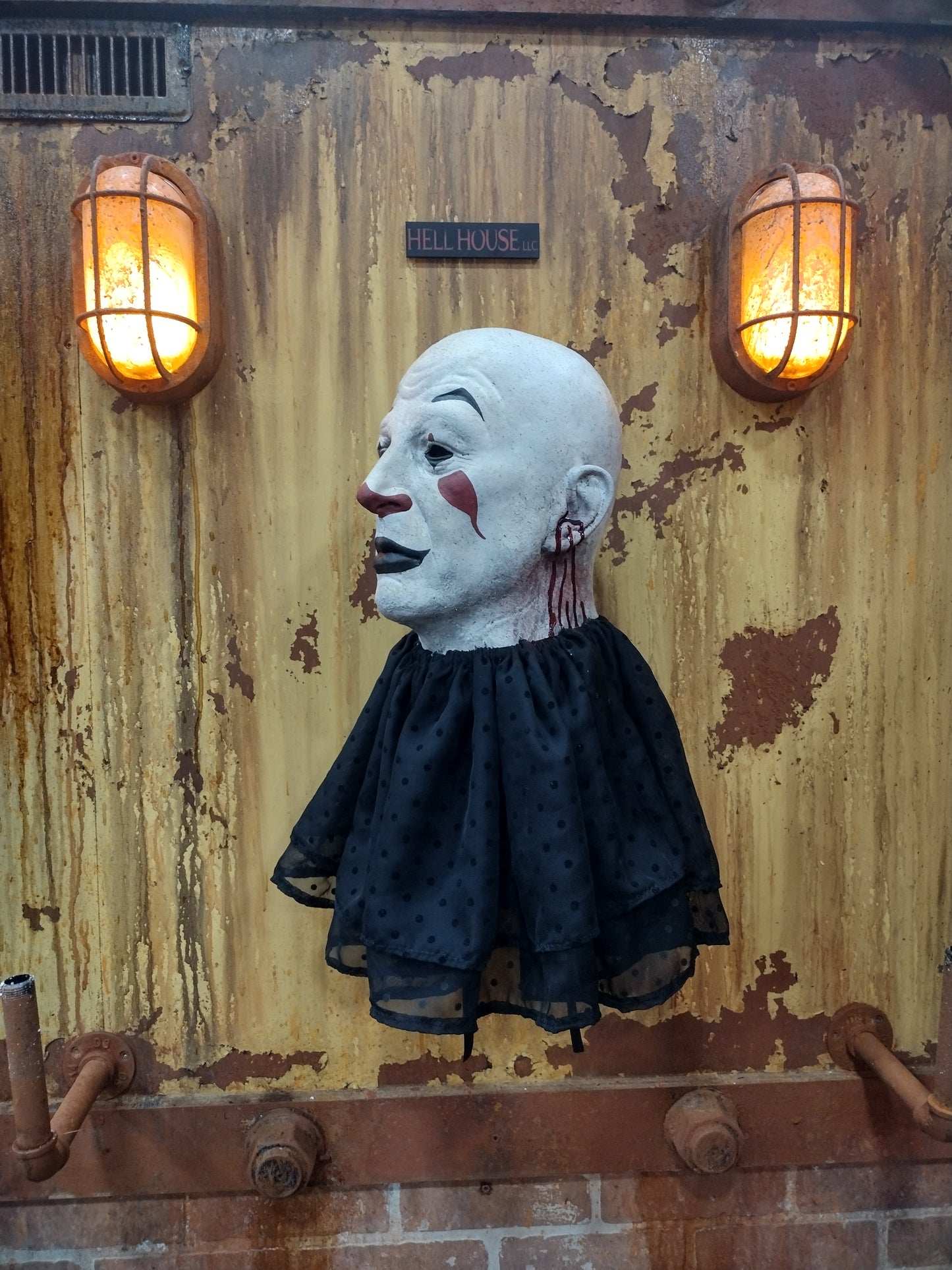 Freddy Perkins Clown Mask (Artist Rendition) W/COA